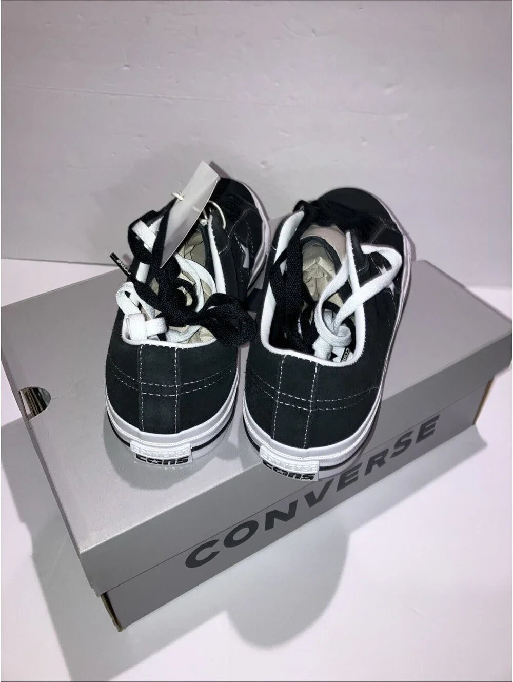 CONVERSE CONS One Star Pro OX Black White 171327C Men’s 9 Women’s 10.5 NEW